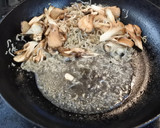 旬鮮♪　ちりめんじゃこと舞茸の黒酢炒め作り方4写真