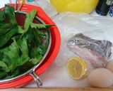 セロリの葉とベーコンの玉子炒めレモン風味作り方2写真
