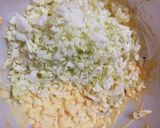 食感最高！キャベツたっぷり玉子サンド作り方3写真
