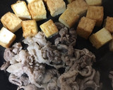 節約レシピ厚揚げと豚肉の炒めもの作り方6写真