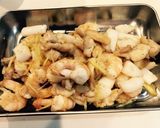 海鮮モヤシあんかけ汁そば 味玉添え作り方3写真