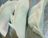 ＊イワシと梅ザーサイとチーズの揚げ餃子＊作り方3写真