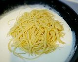 濃厚チーズのクリームスパゲティー作り方5写真