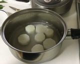 シニア向き☆塩だけで煮る☆長芋の塩煮作り方3写真