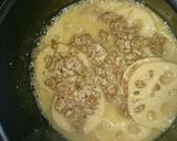 蓮根と挽き肉の甘味噌煮作り方4写真