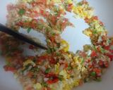 即席10分♪シンプル塩味☆カニカマ炒飯☆作り方4写真