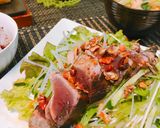 ＊オリーブの香り＊カツオのたたきサラダ作り方6写真
