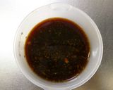 白ねぎでかさ増し！豚ばら薄切り肉角煮の味作り方2写真