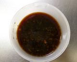 白ねぎでかさ増し！豚ばら薄切り肉角煮の味作り方2写真