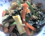 鶏そぼろの美味しい三段活用？作り方3写真