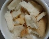 パン耳でカレーグラタン作り方1写真
