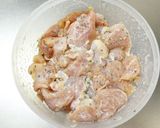油大さじ１！鶏むね肉バジルレモン塩唐揚げ作り方2写真