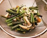 簡単 山菜ごはん なめ茸の瓶詰め使用作り方5写真