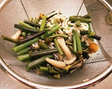 簡単 山菜ごはん なめ茸の瓶詰め使用作り方5写真