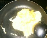 親子丼だけど汁がない❗ふわとろ玉子で。作り方5写真