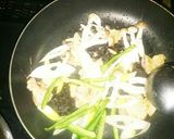 親子丼だけど汁がない❗ふわとろ玉子で。作り方7写真