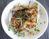 柚子胡椒鶏照り焼き丼作り方3写真