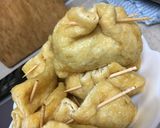 油揚げの肉詰め「卵きんちゃくのアレンジ版作り方3写真