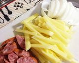 簡単美味しい♪巣ごもりポテたま作り方1写真
