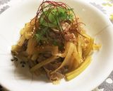 栄養たっぷり大根の皮と豚こまの炒め煮〜♪作り方8写真