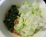 なめ茸とレタスにバージンオイルひとかけ作り方3写真
