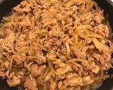 ハマる美味さ！黄金の味で豚焼肉＋パスタ作り方6写真