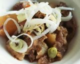 簡単!!ホロホロ牛すじ肉の味噌煮込み作り方13写真