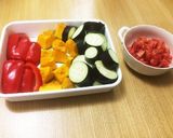 牛肉となすのトマト煮作り方1写真