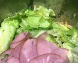 春キャベツとロースハムのサラダ作り方4写真
