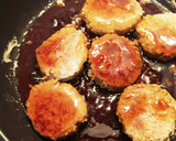節約⭐もやしのかさ増し照り焼きハンバーグ作り方11写真