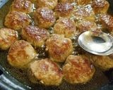 豚肉団子とニラの中華あん作り方2写真