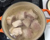 トロトロの角煮と半熟煮卵♪【圧力鍋無し】作り方3写真