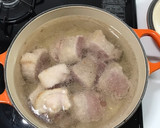 トロトロの角煮と半熟煮卵♪【圧力鍋無し】作り方3写真