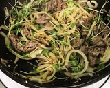 牛肉と玉ねぎの炒めもの作り方4写真