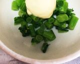 簡単 菜花のめんたいマヨサラダ作り方2写真