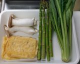 優しい♪アスパラとエリンギのおひたし作り方1写真