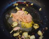 シーチキンのペペロンチーノ作り方3写真