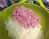 ★離乳食後期★高野豆腐と鶏のハンバーグ作り方3写真