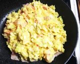 山芋でふっくらお好み焼き作り方10写真