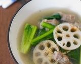 塩麹豚と蓮根のアジア風スープ作り方6写真