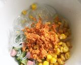 葛きりで 明太パスタ風サラダ お弁当に作り方5写真