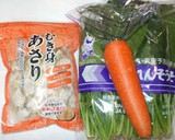 あさりとほうれん草の中華風炒め作り方1写真