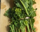 菜の花とささみの辛子マヨネーズ和え。作り方3写真