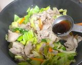 豚肉とキャベツ☆ソース炒め作り方5写真