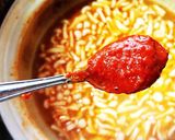 キムチ鍋の〆に！キムチーズリゾット☆作り方4写真