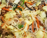 長ねぎを使って♪あっさりソース焼きそば☆作り方6写真