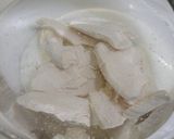 レンジで簡単！蒸し鶏(ちょいたし用)作り方6写真