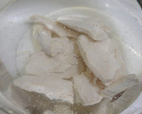 レンジで簡単！蒸し鶏(ちょいたし用)作り方6写真
