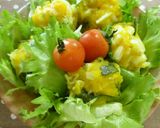 ☆かぼちゃサラダのレタス巻き☆作り方11写真