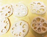 蓮根と椎茸の豚ひき肉焼き お弁当にも作り方3写真